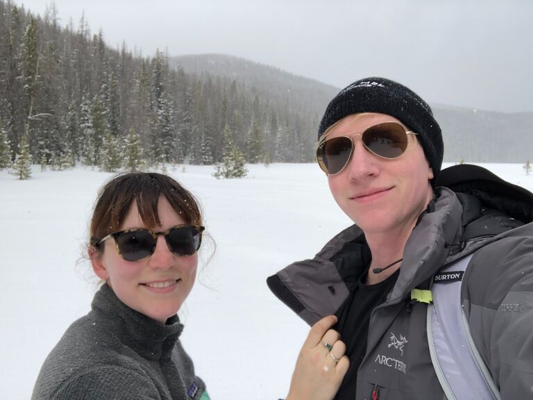 Little did we know on this snowy day, we would be enjoying Colorado during a pandemic for another year!