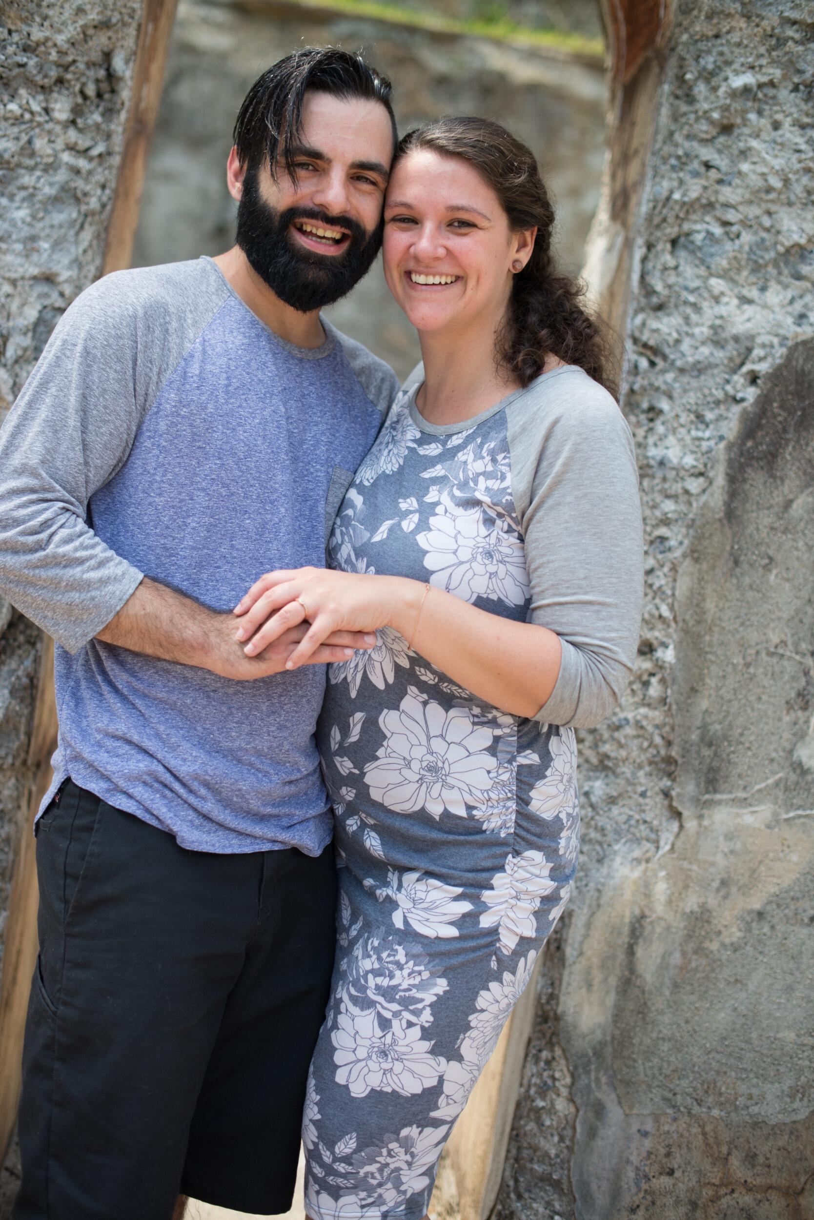 Dan Proposed at Lockridge Park during a Professional Photo Shoot!
