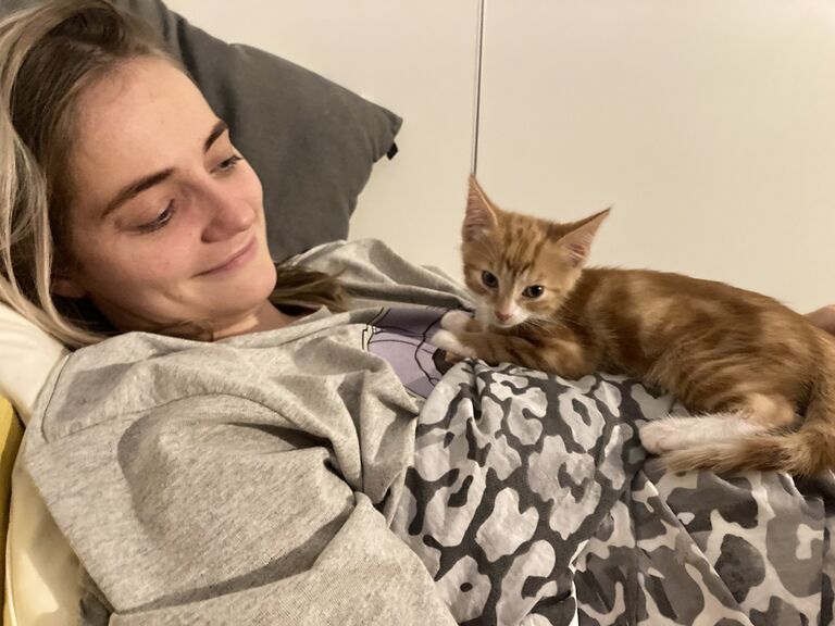 Dwight entered Amy and Declan's lives on December 27th 2021 and it has been further furry joy ever since.