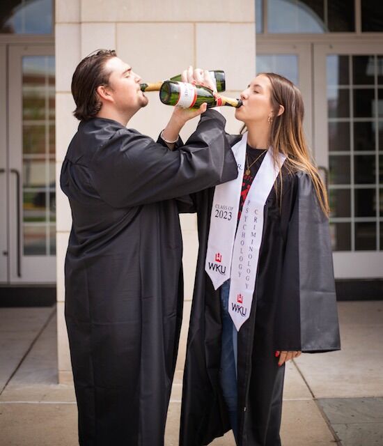 We finally graduated college!