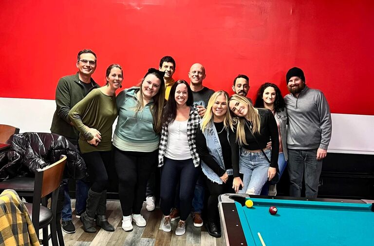 Karen's 38th birthday bowling party