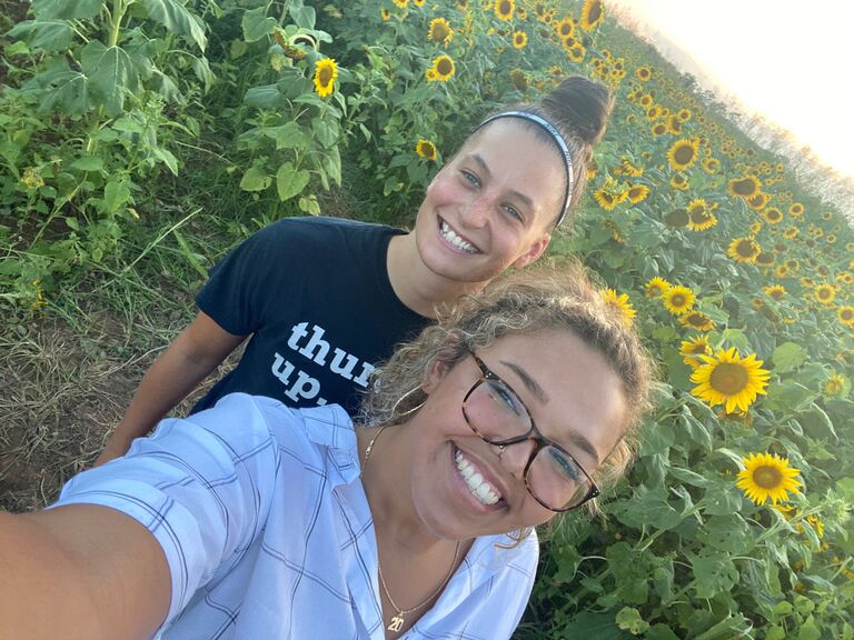 McKenna got an offer to train in FL so I decided I wanted to move with her. two weeks after we got home from vacation we moved.