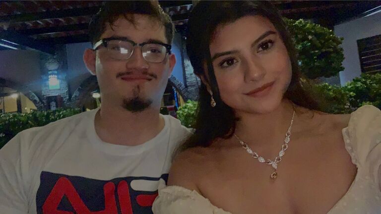 Dominique and Carlos began to show interest in one another, so they started to spend time with each other more often until they became inseparable.