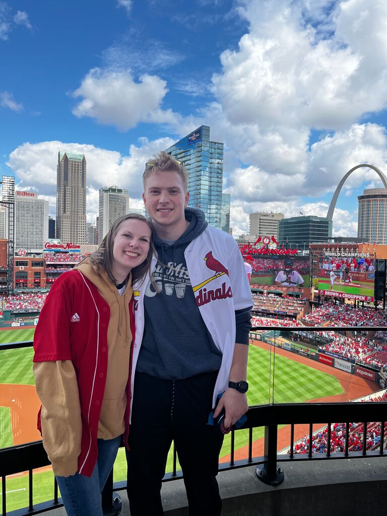 Rebecca went to visit Jacob in St. Louis