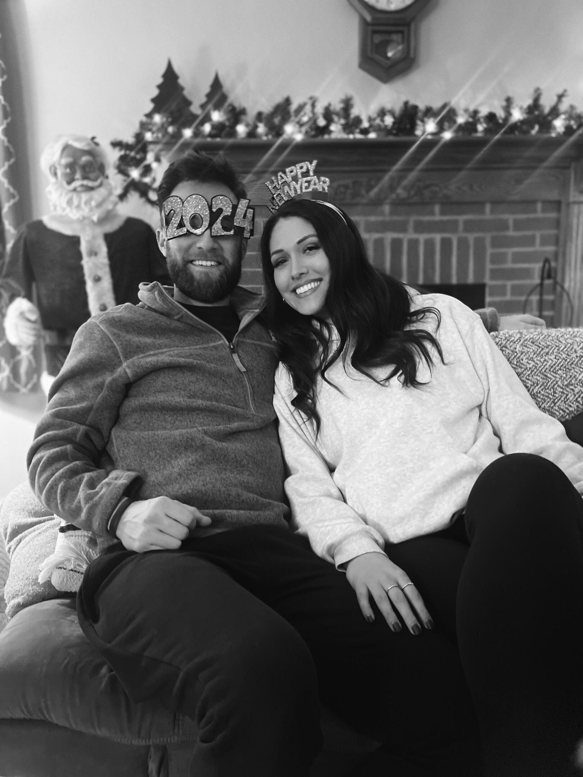 Rang in the new year as an engaged couple!