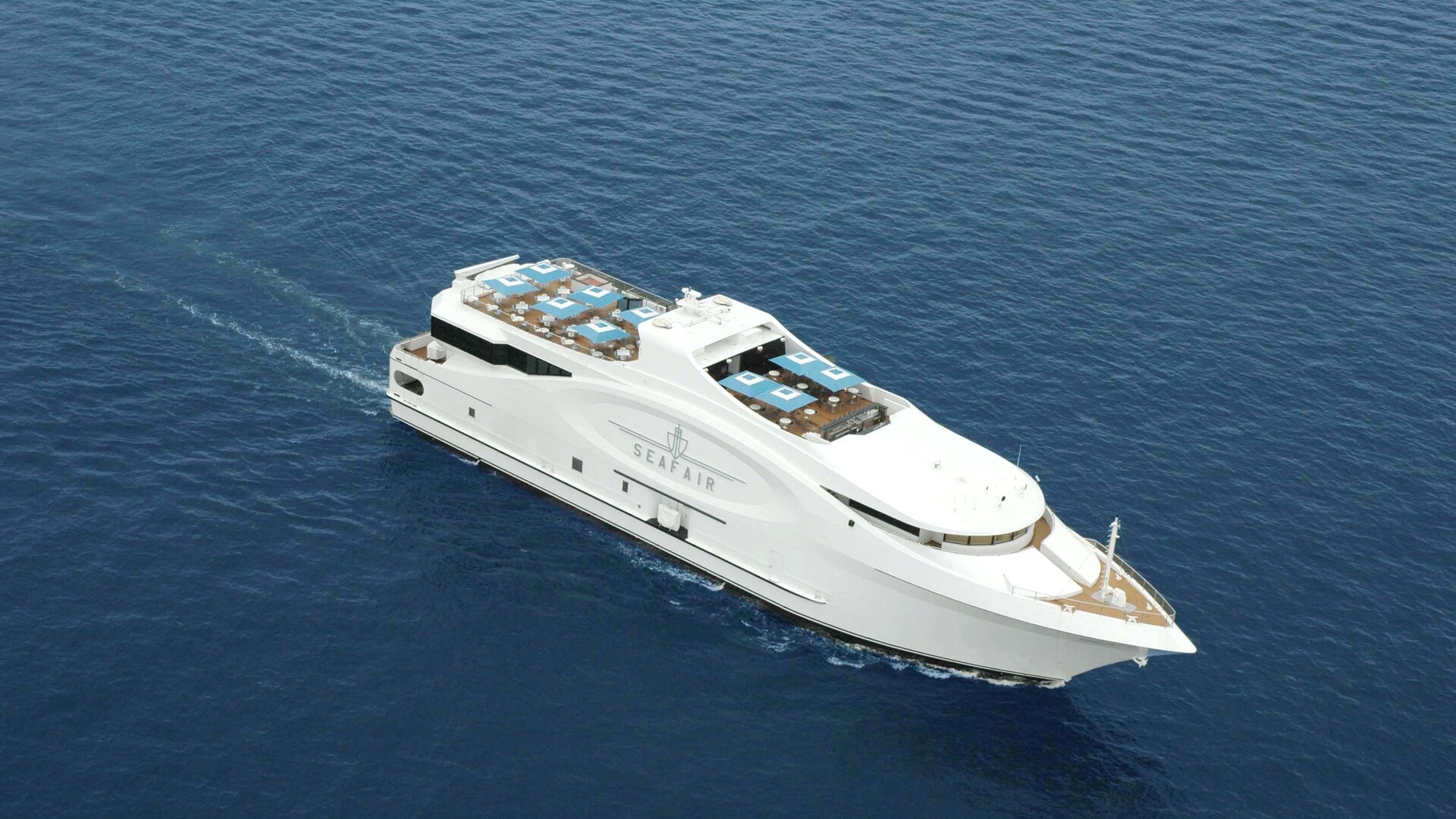 seafair mega yacht miami