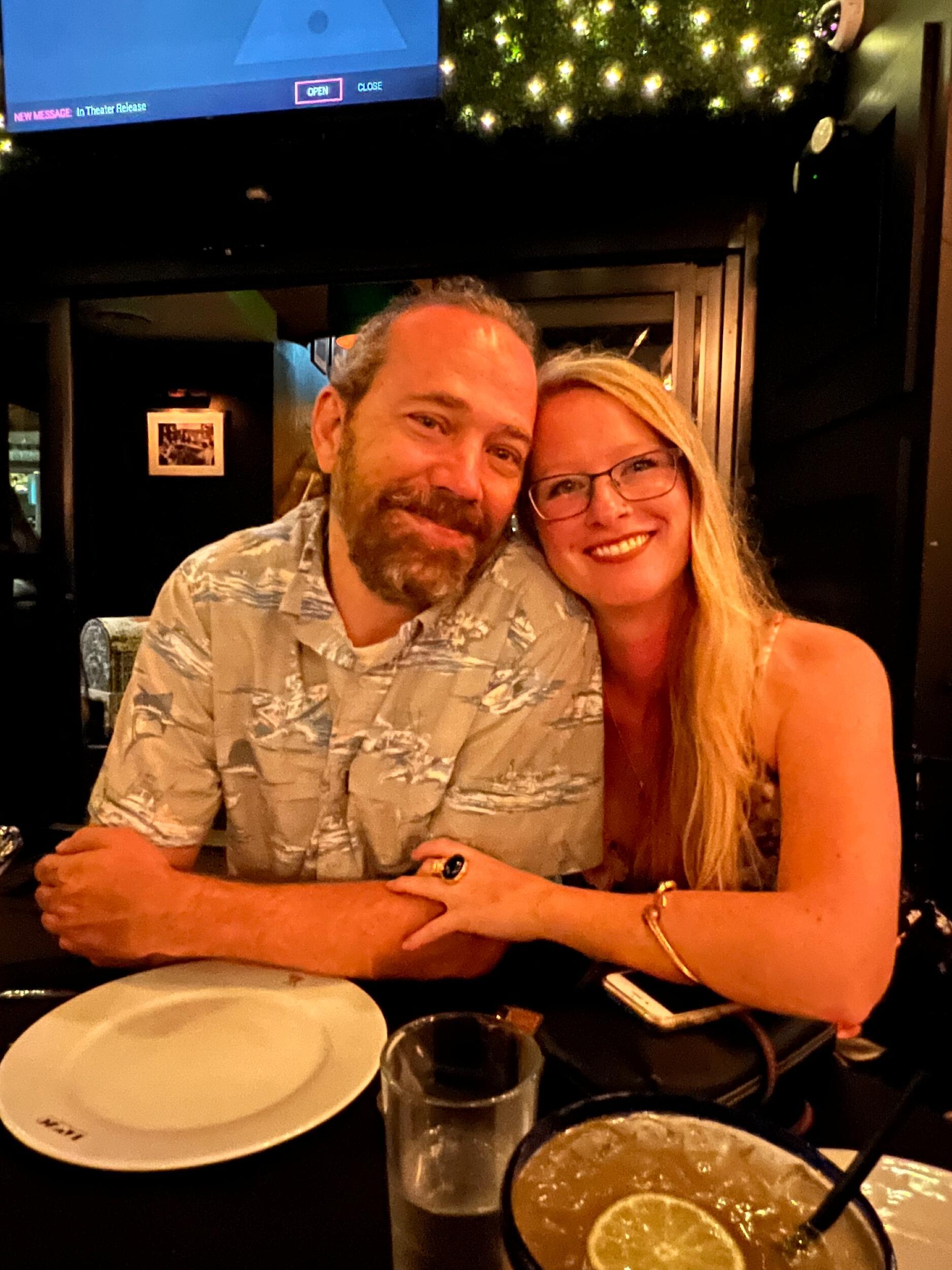 Celebrating Joe's birthday in Miami, FL
