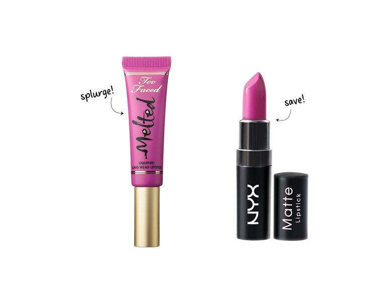 violet lipsticks
