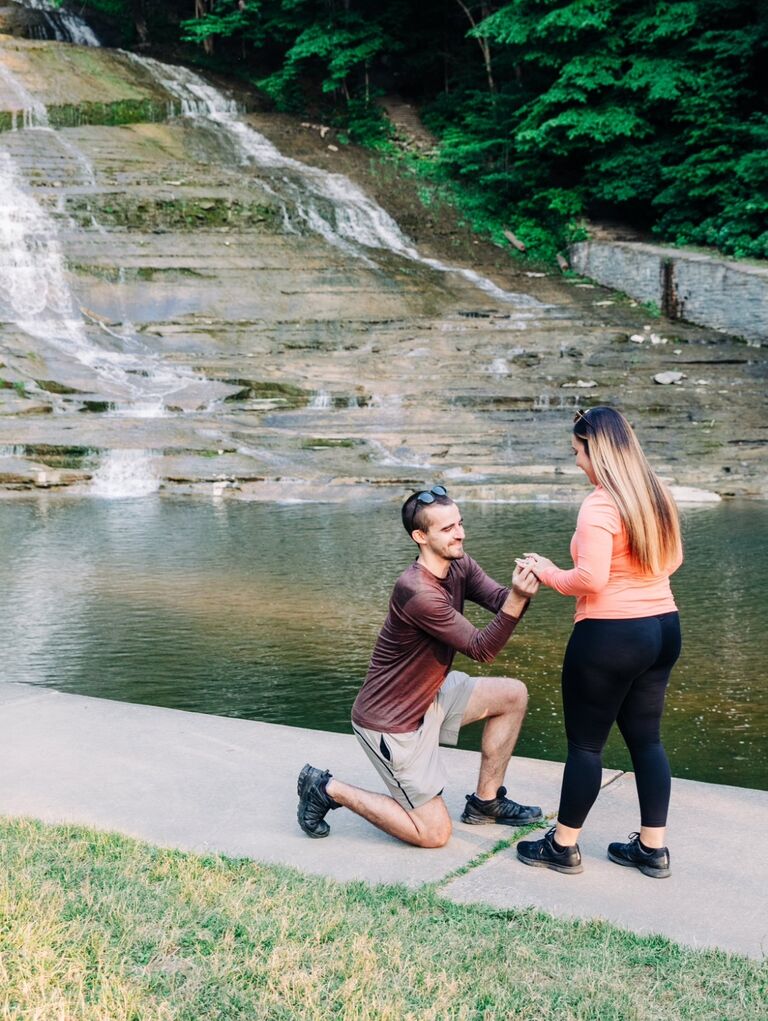 Aubrey said yes!