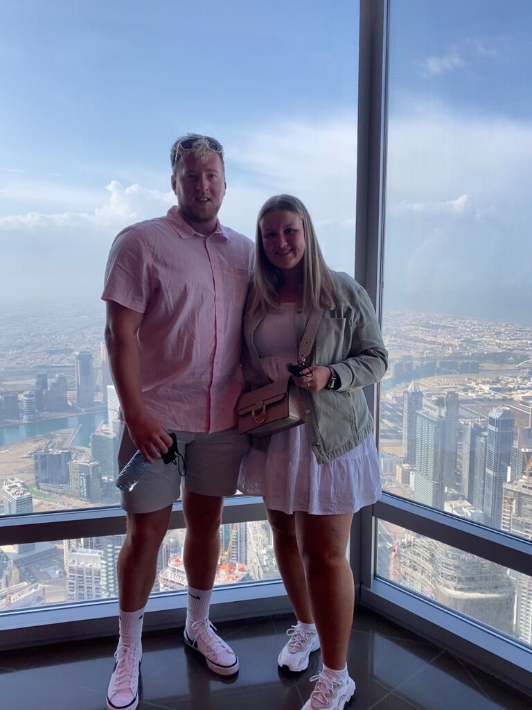 This New Years was much better than the last, up the Burj Khalifa!