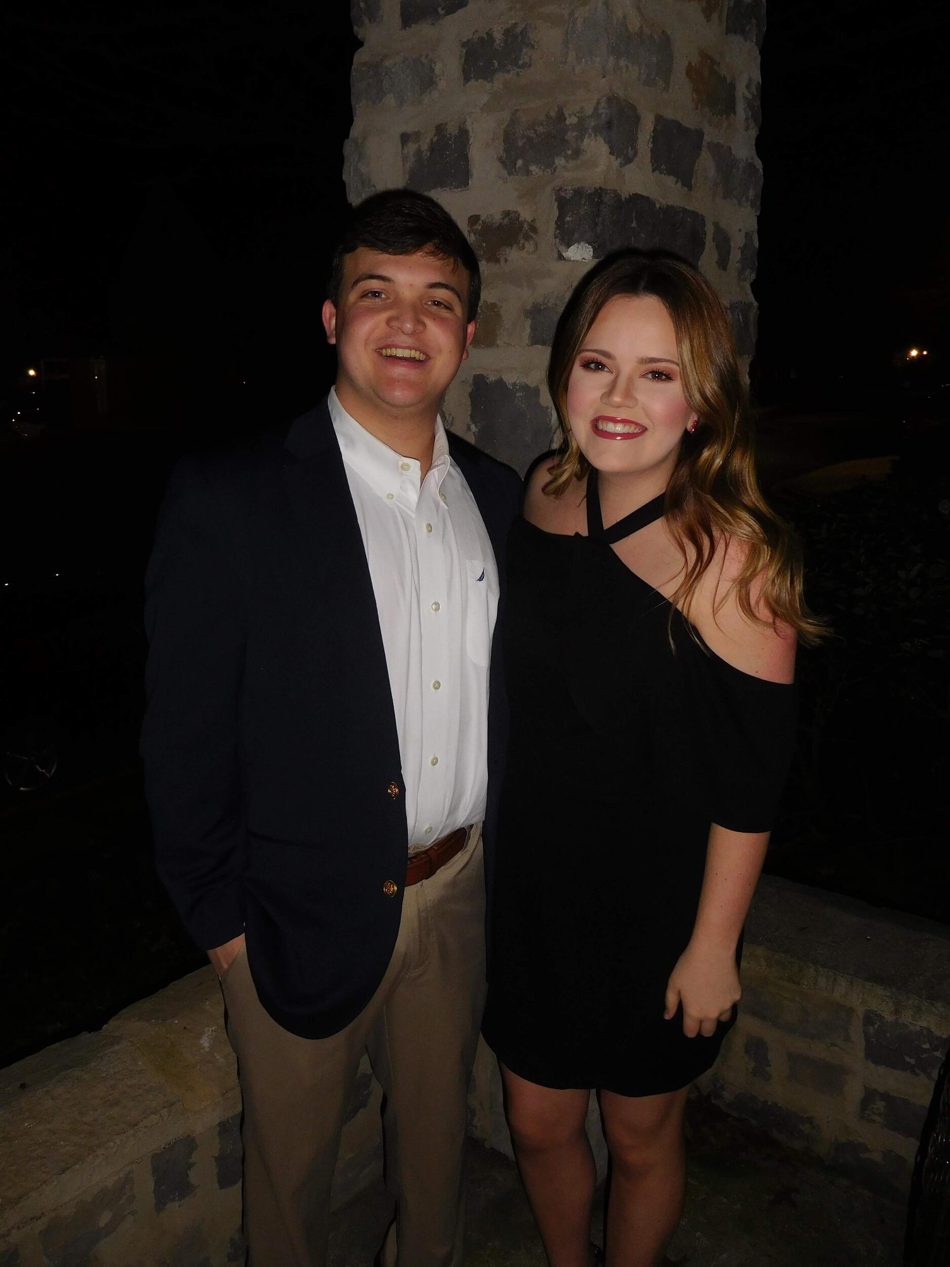 Pi Phi Valentine's Day cocktail party.