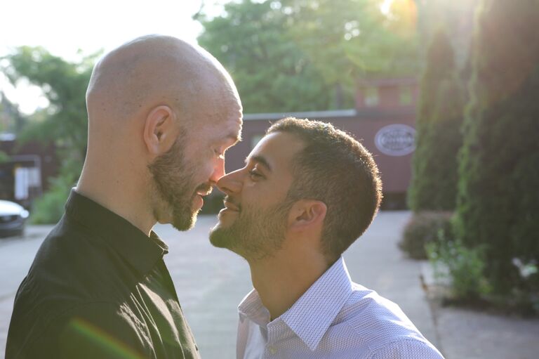 Beautiful engagement photos taken by the couple’s dear friend Samantha Whetstone