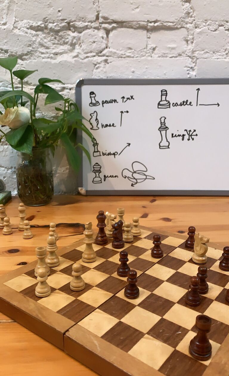 ...and chess. Lots, and lots of chess.