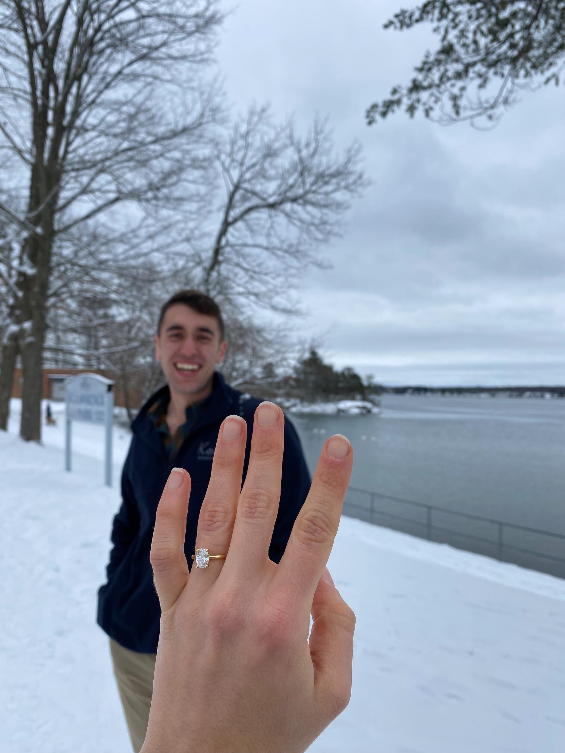 We get engaged!