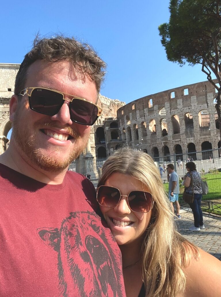 That's amoré! In Rome. 