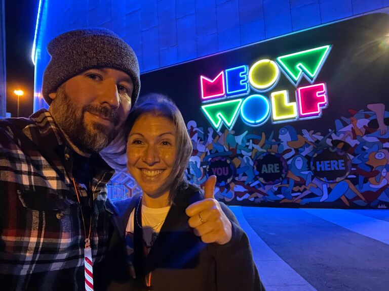 First visit to Meow Wolf Denver
