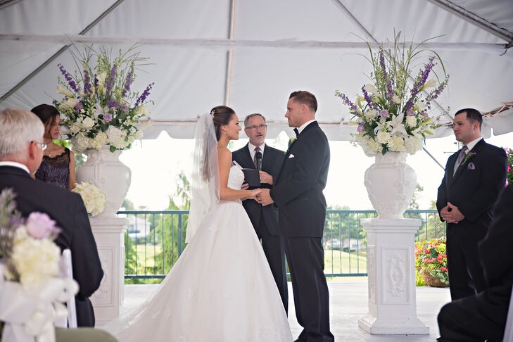 A Glamorous Purple Wedding At Kirkbrae Country Club In Lincoln