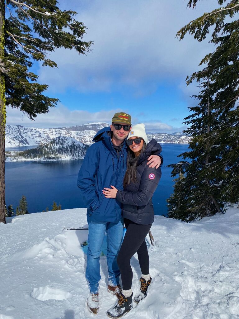 Skiing and hiking in Oregon