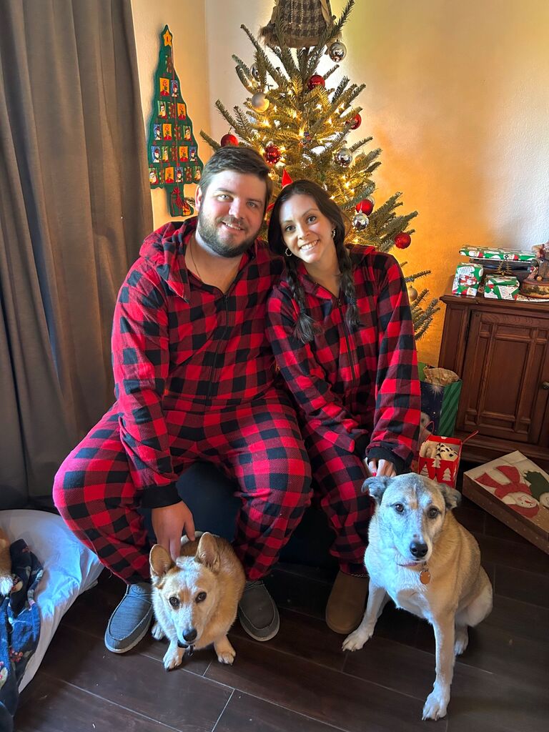Our first holiday season together as a family.