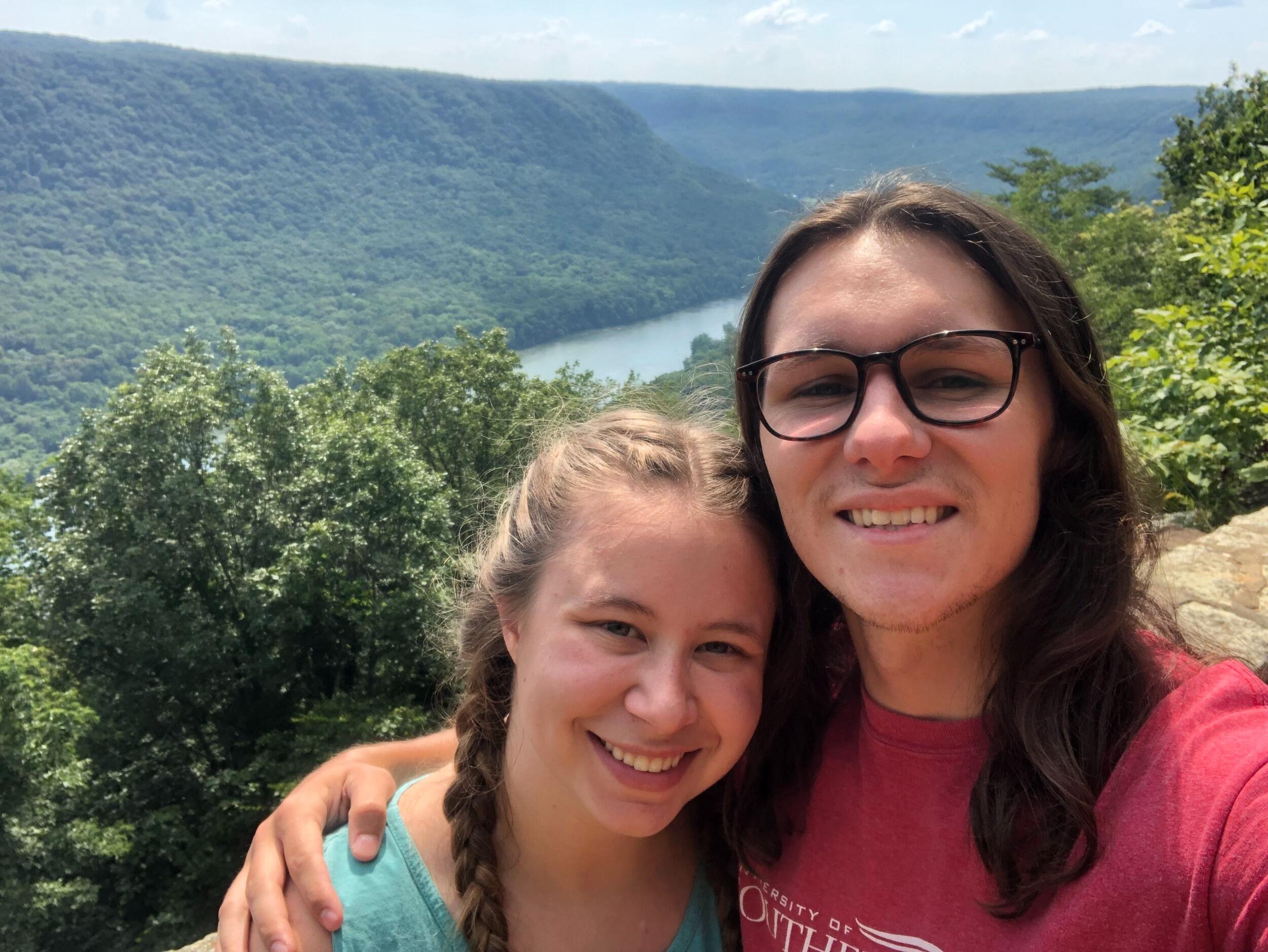 They decided to go on a quick vacation to Chattanooga, TN before heading back to Ball State for their senior year. 