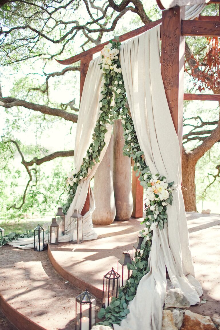 garland decoration wedding