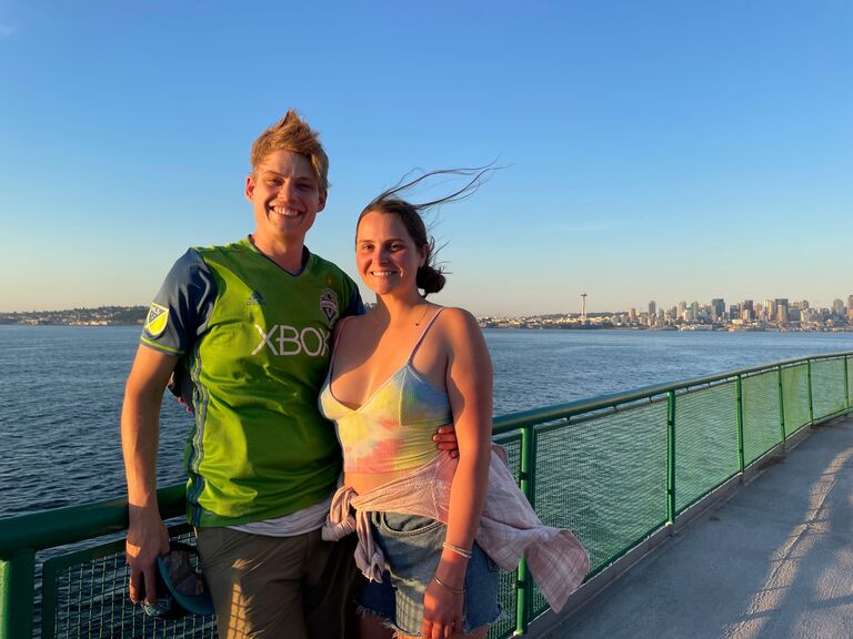 Taking the ferry to another Sounders game
