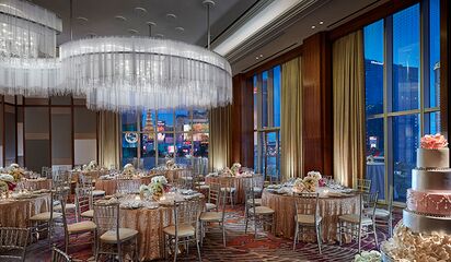 Waldorf Astoria Las Vegas Reception Venues Las Vegas Nv