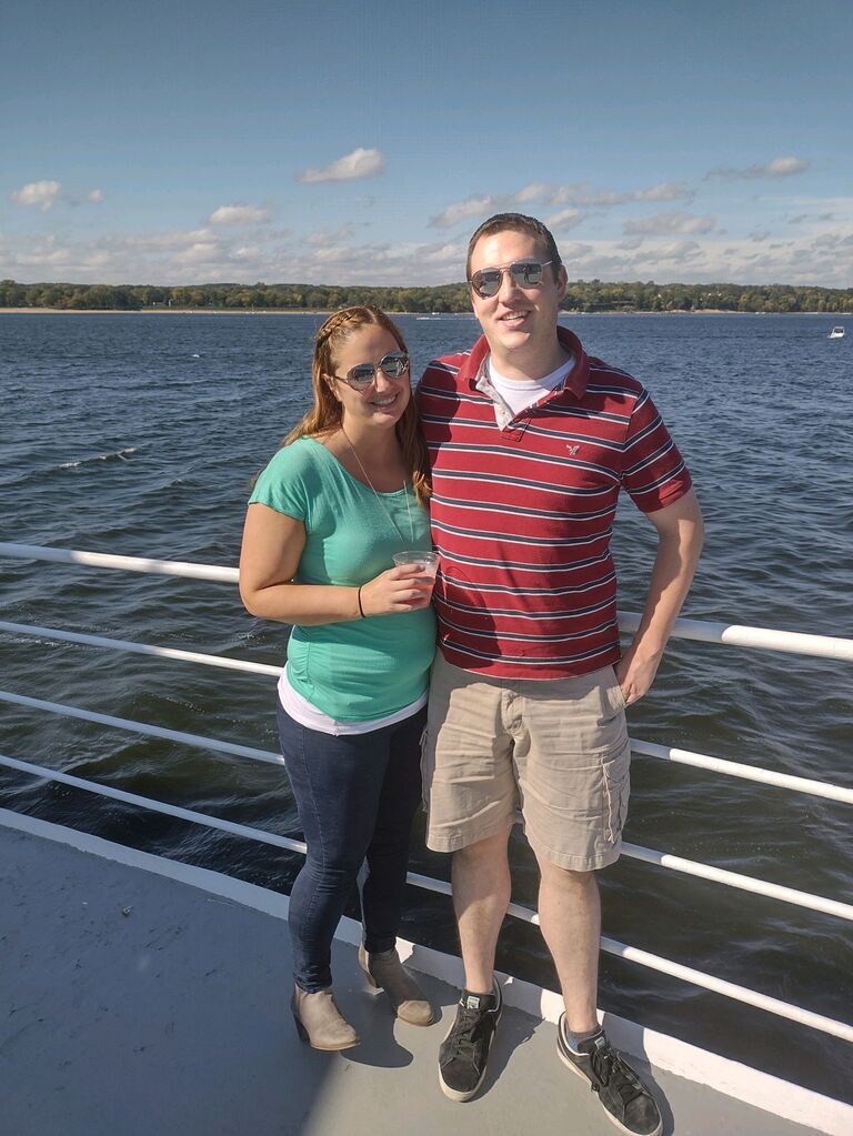 After meeting online, we met each other in person and had our first date.