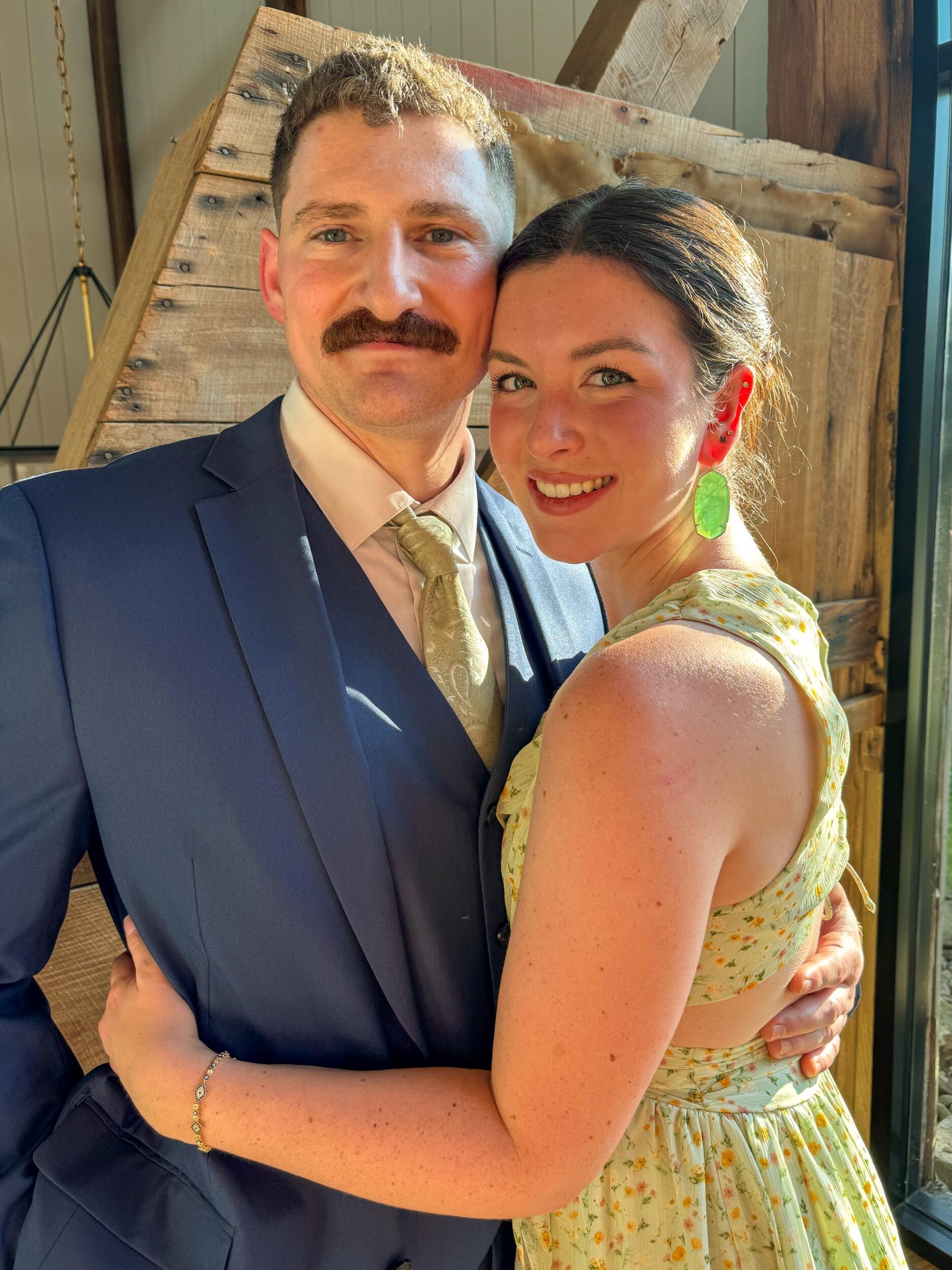 A beautiful rustic wedding celebrating the Marra's family friend! 