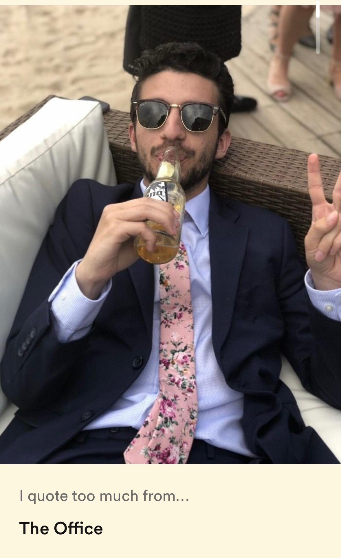 Captivated by his glasses and his charm, Bella spent the entire first day trying to convince Stephen that she was worth his time even though she didn't understand any of his references. 