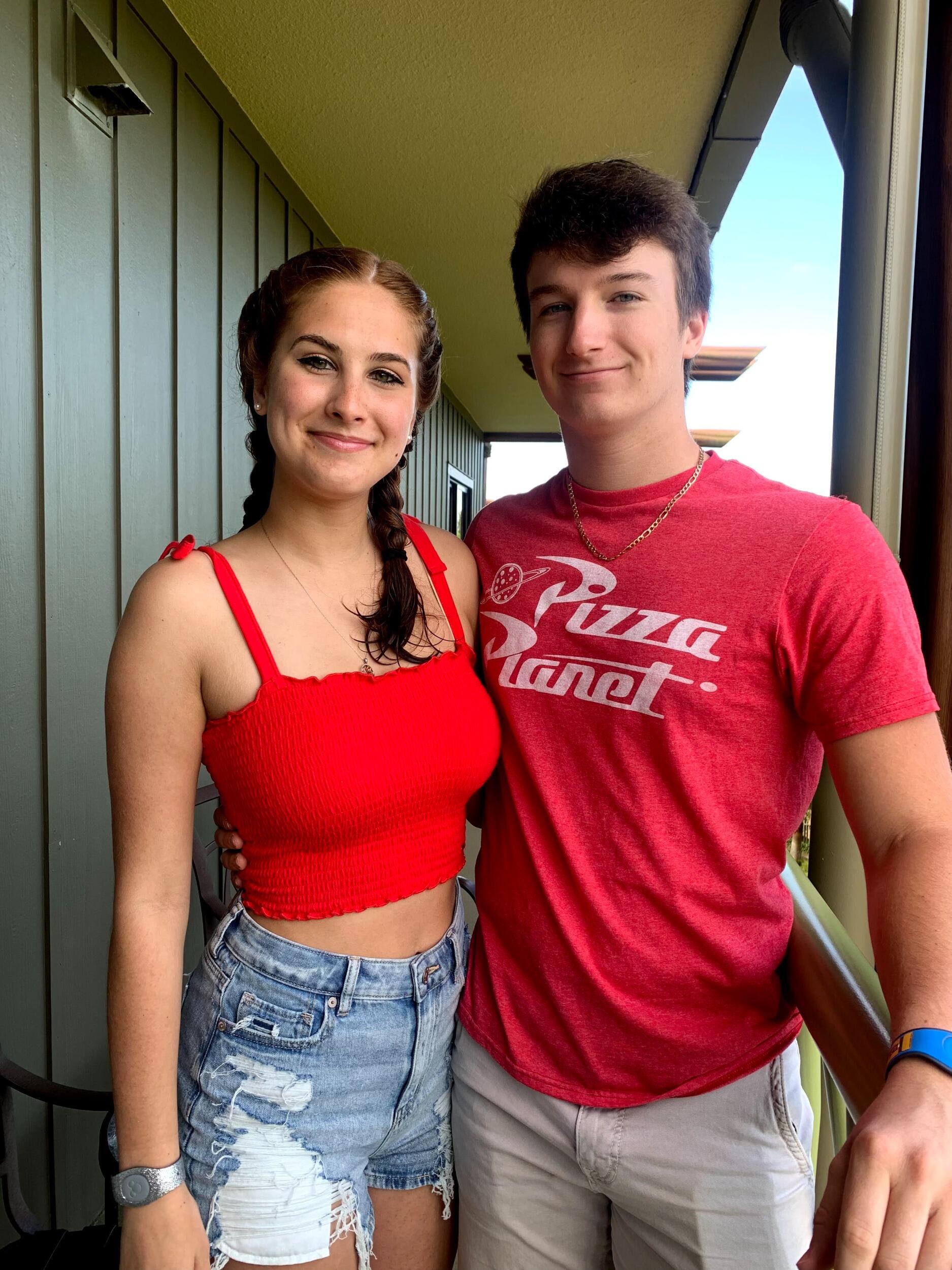 Collin and Chloe celebrated their graduation from high school with their first-ever vacation together! They went to Disney World with the Williams family.