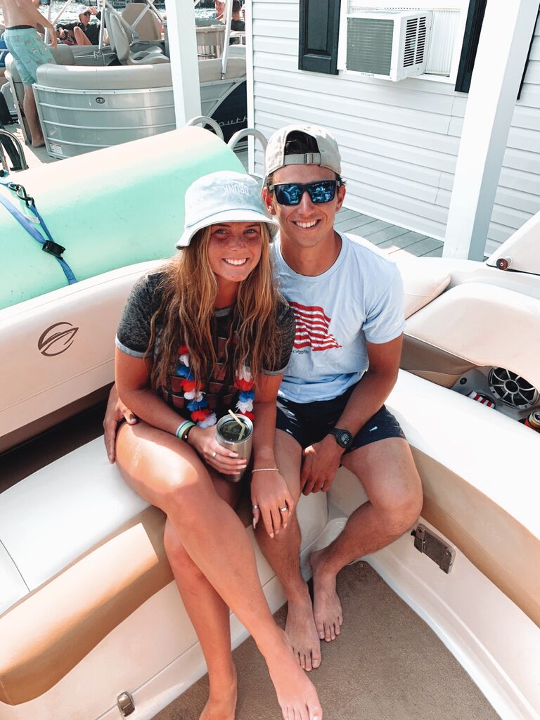 First 4th of July lake trip