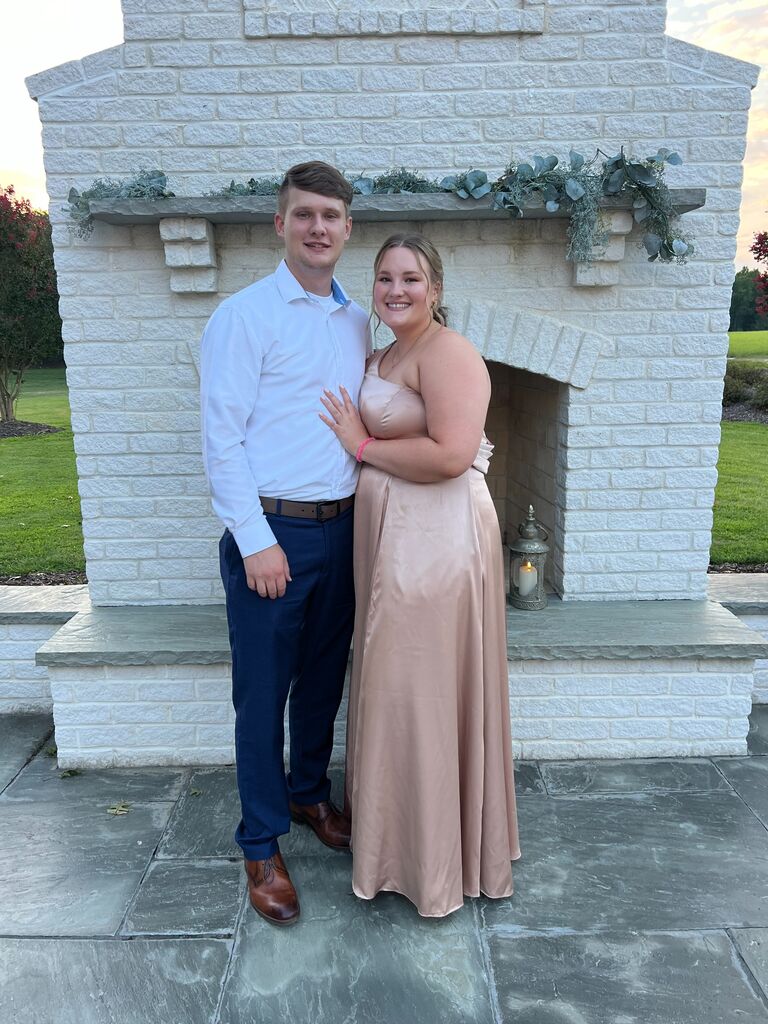 Going from being wedding guests to the stars of the show