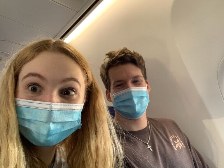 Connor's first plane ride EVER! So much fun to experience together!