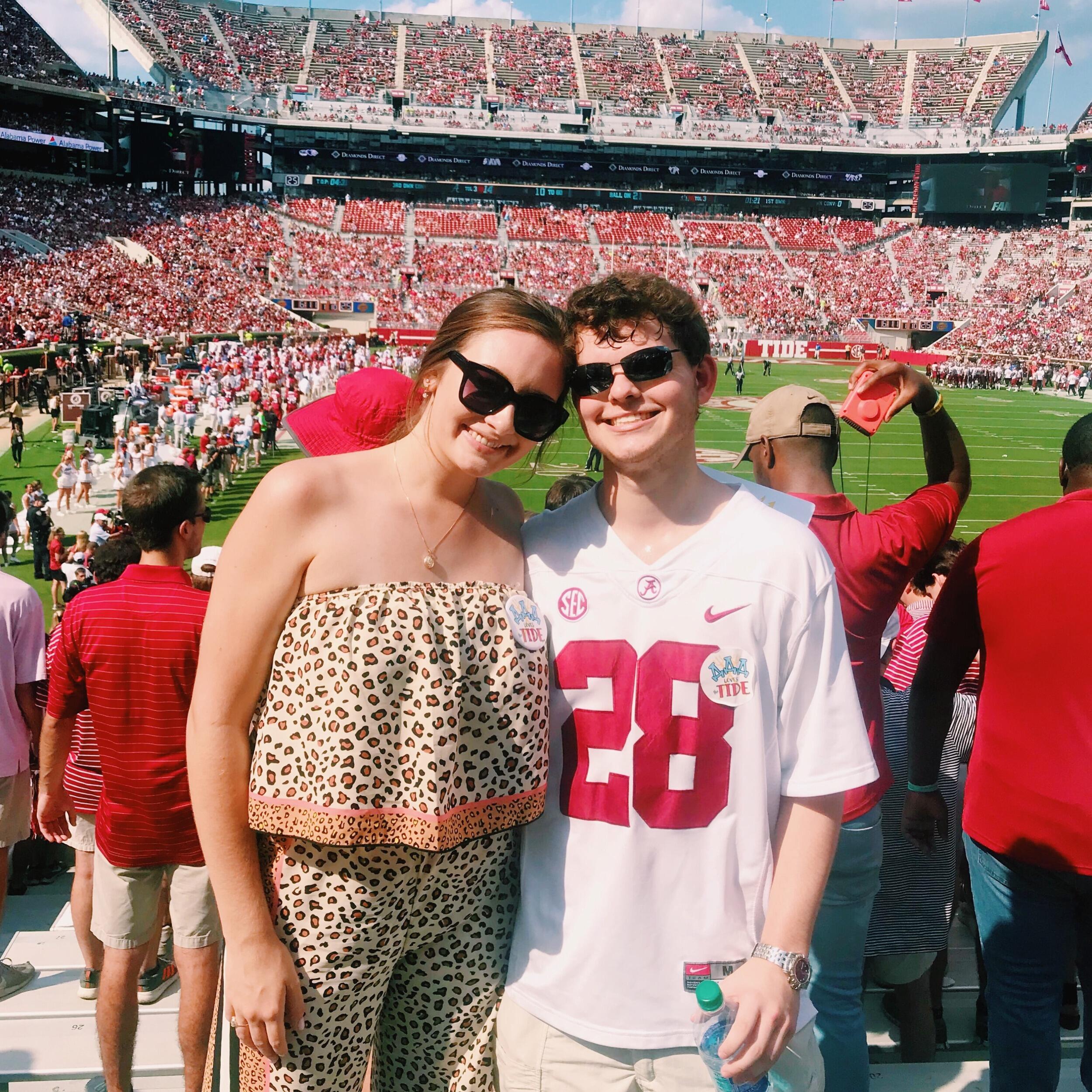 After the summer, we made it back to Tuscaloosa for our junior year!