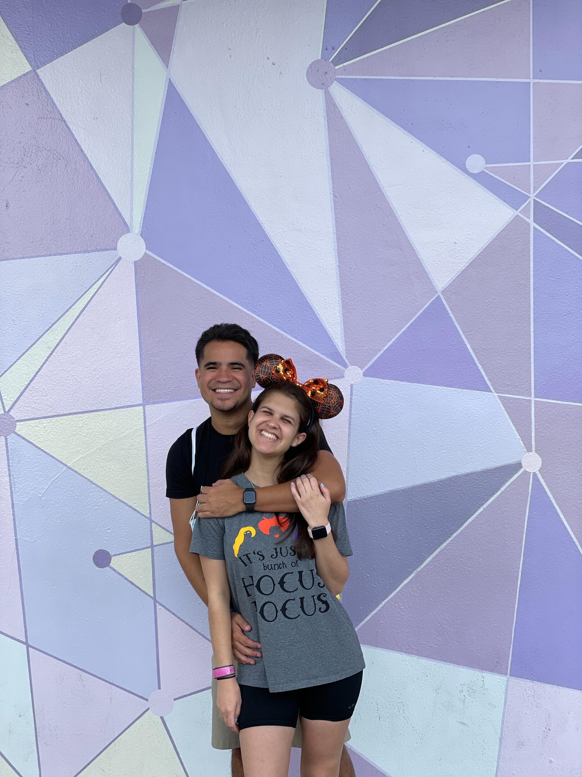 Our first trip together at the most magical place on earth. Little did Adrian know there would be LOTS of more Disney trips after this. 