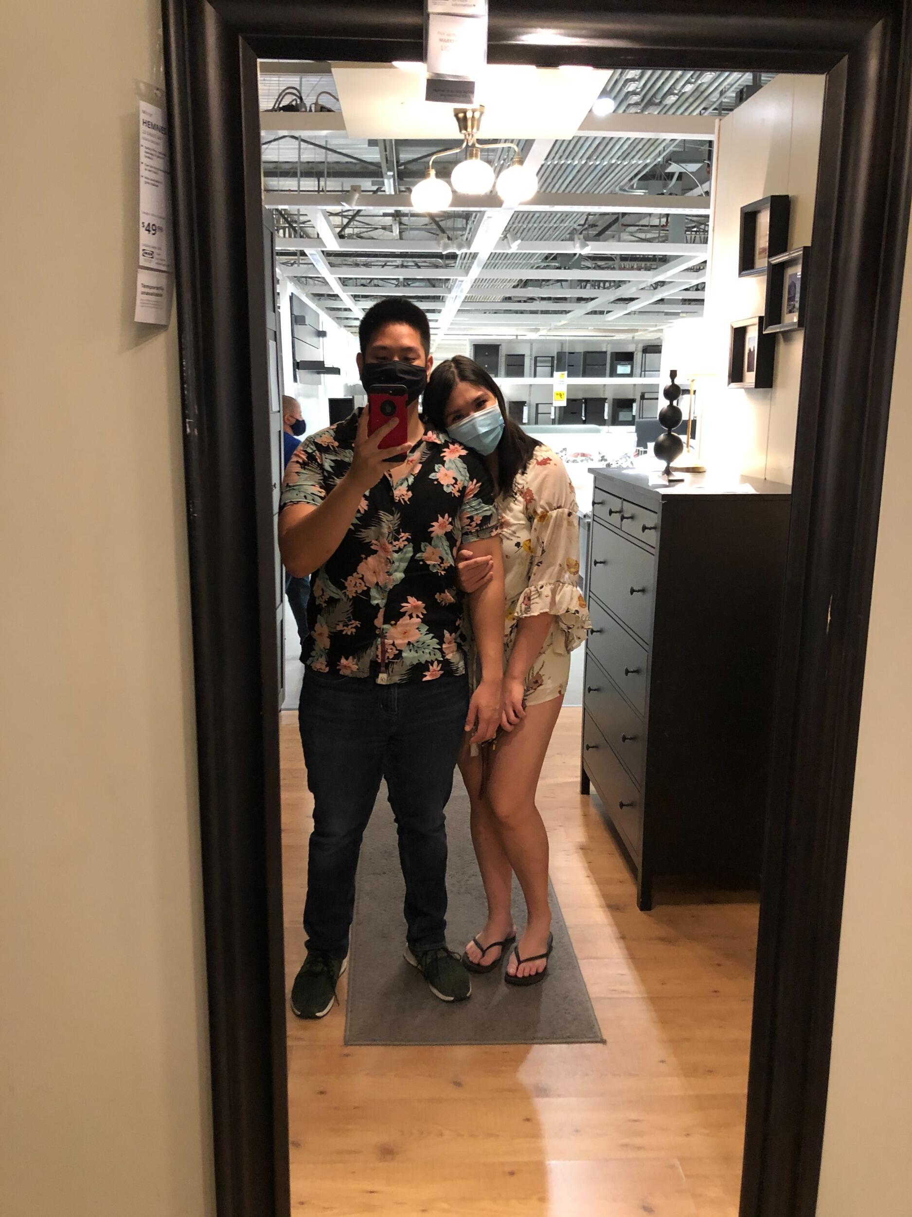 ikea for the first time!!