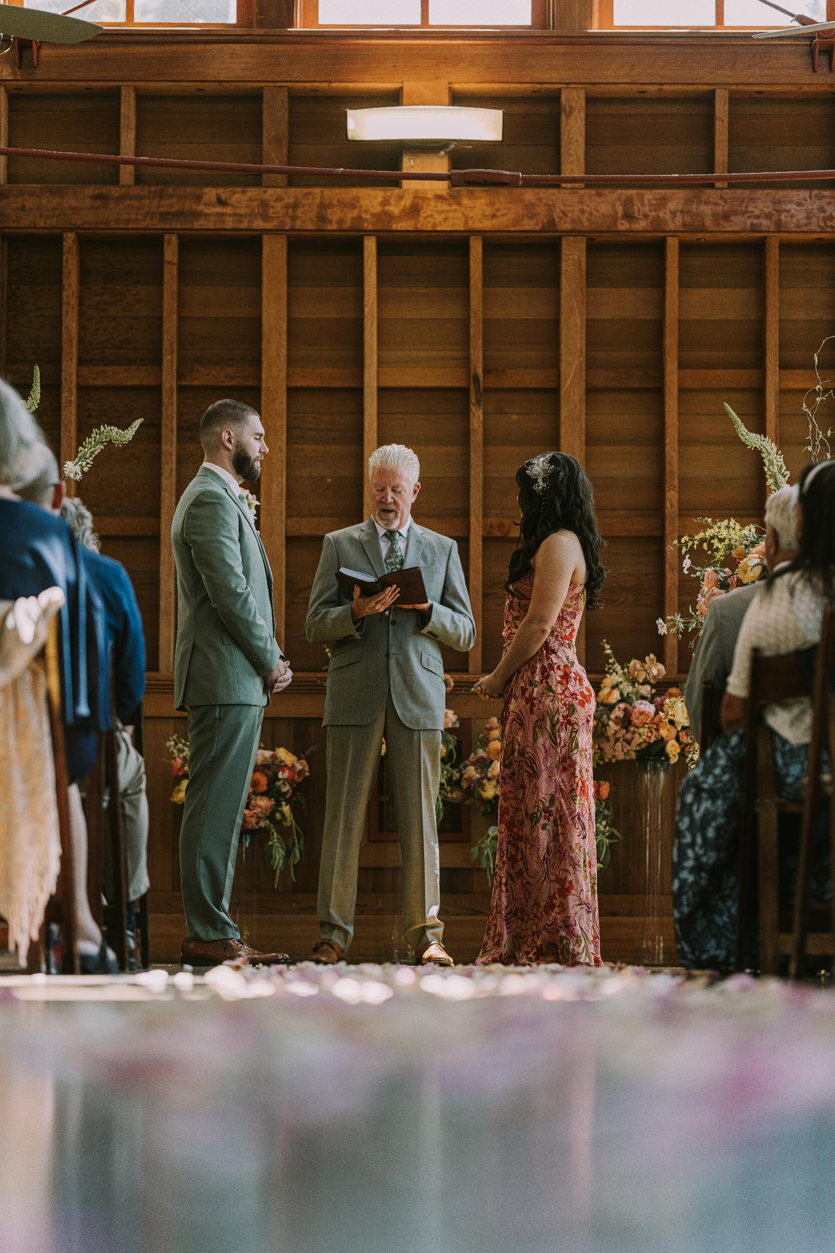 "I do" at the Sunnyside Conservatory