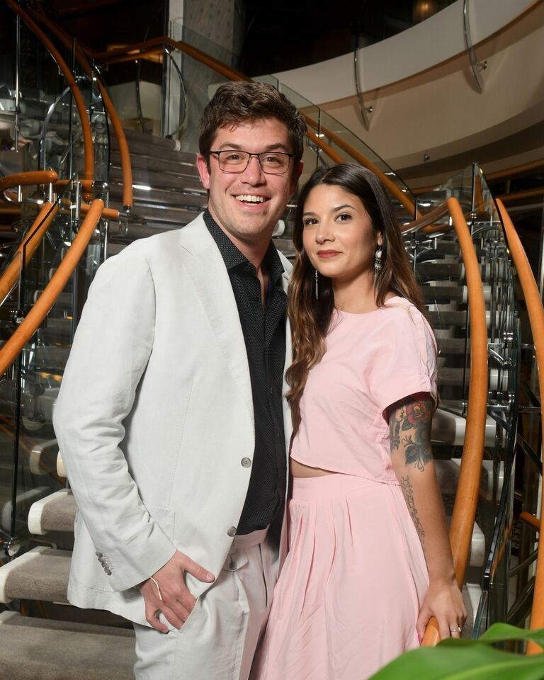 Holiday photo shoot on the cruise (they loved it) 