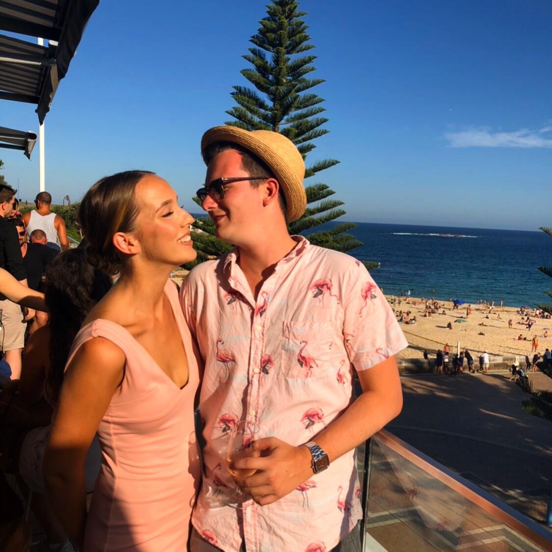 We moved in together  & became Maroubra locals.