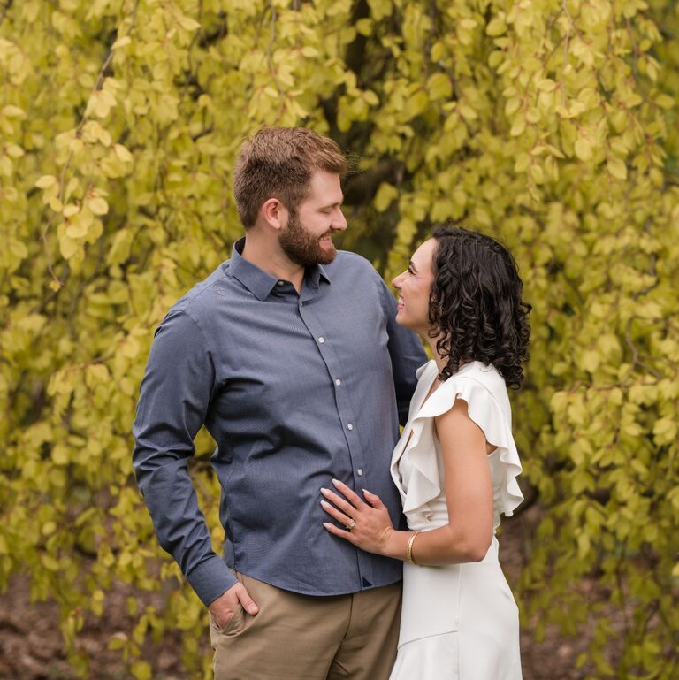 Sneak peek of official engagement pictures taken at the Arboretum in Madison.  