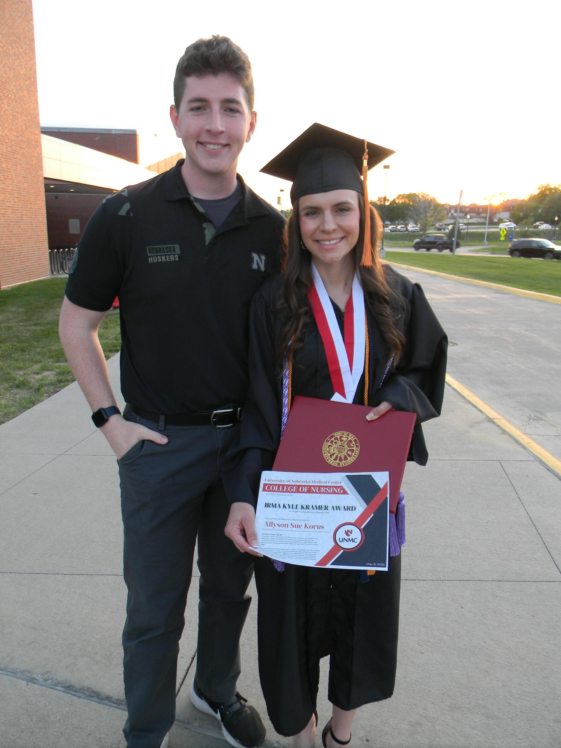 Allyson's Graduation from nursing school at UNMC in Kearney