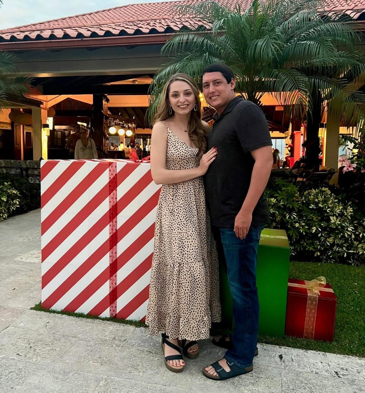 Jenna's celebratory graduation trip to Grenada. 