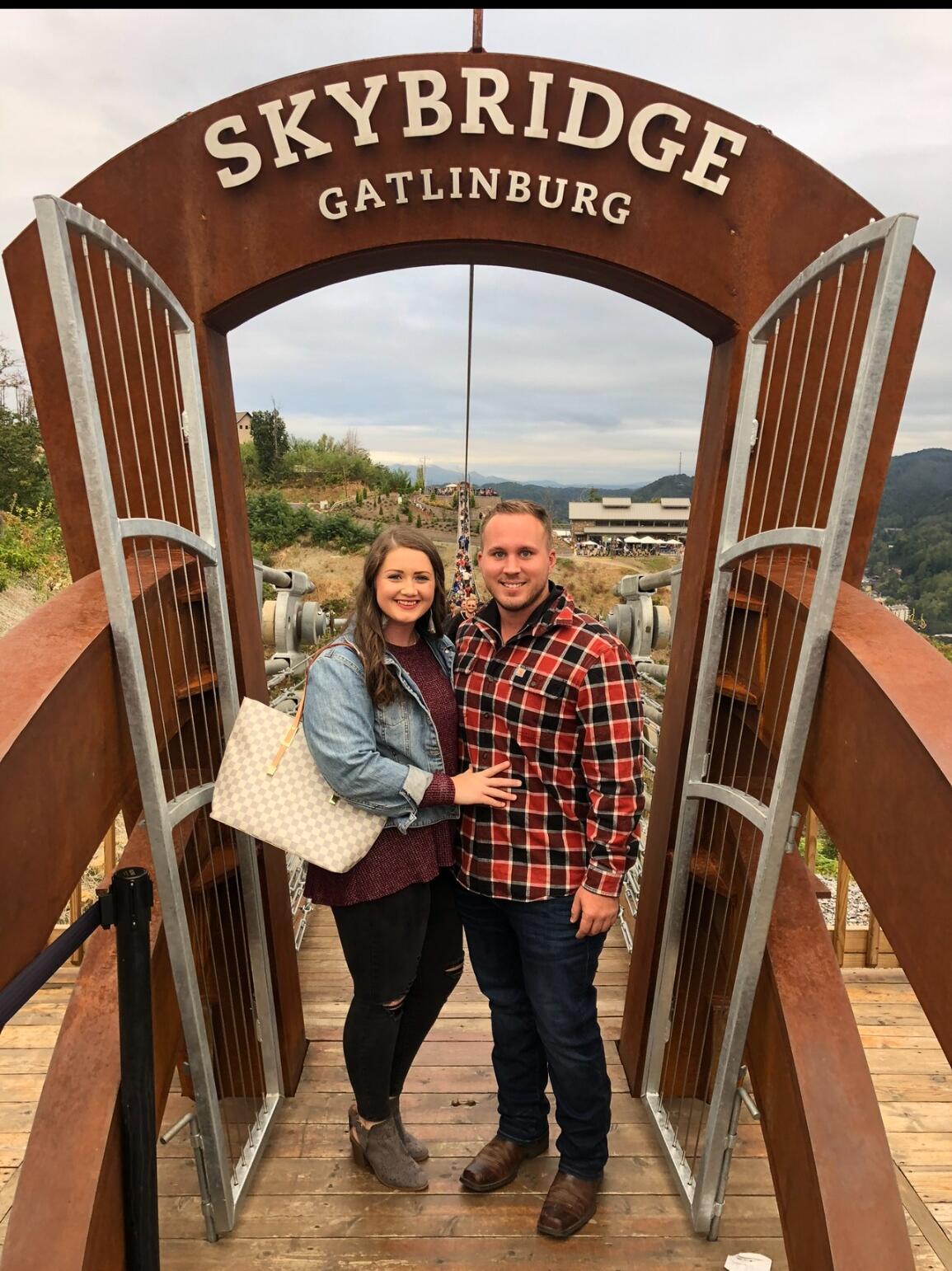 Our first vacation together - Gatlinburg, TN.