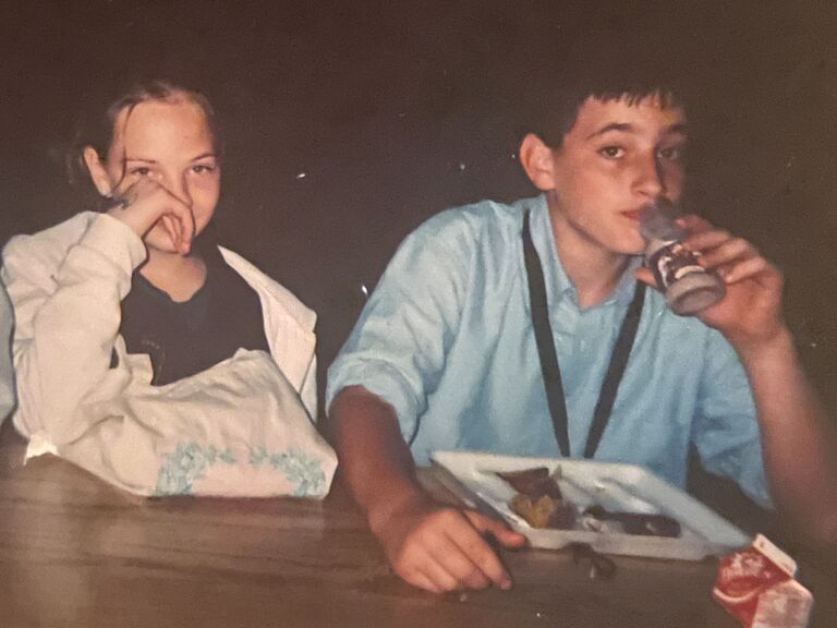 Started dating in 7th grade. 