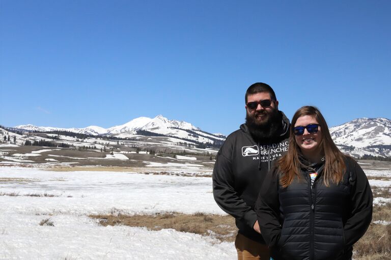 Our first vacation to the mountains!