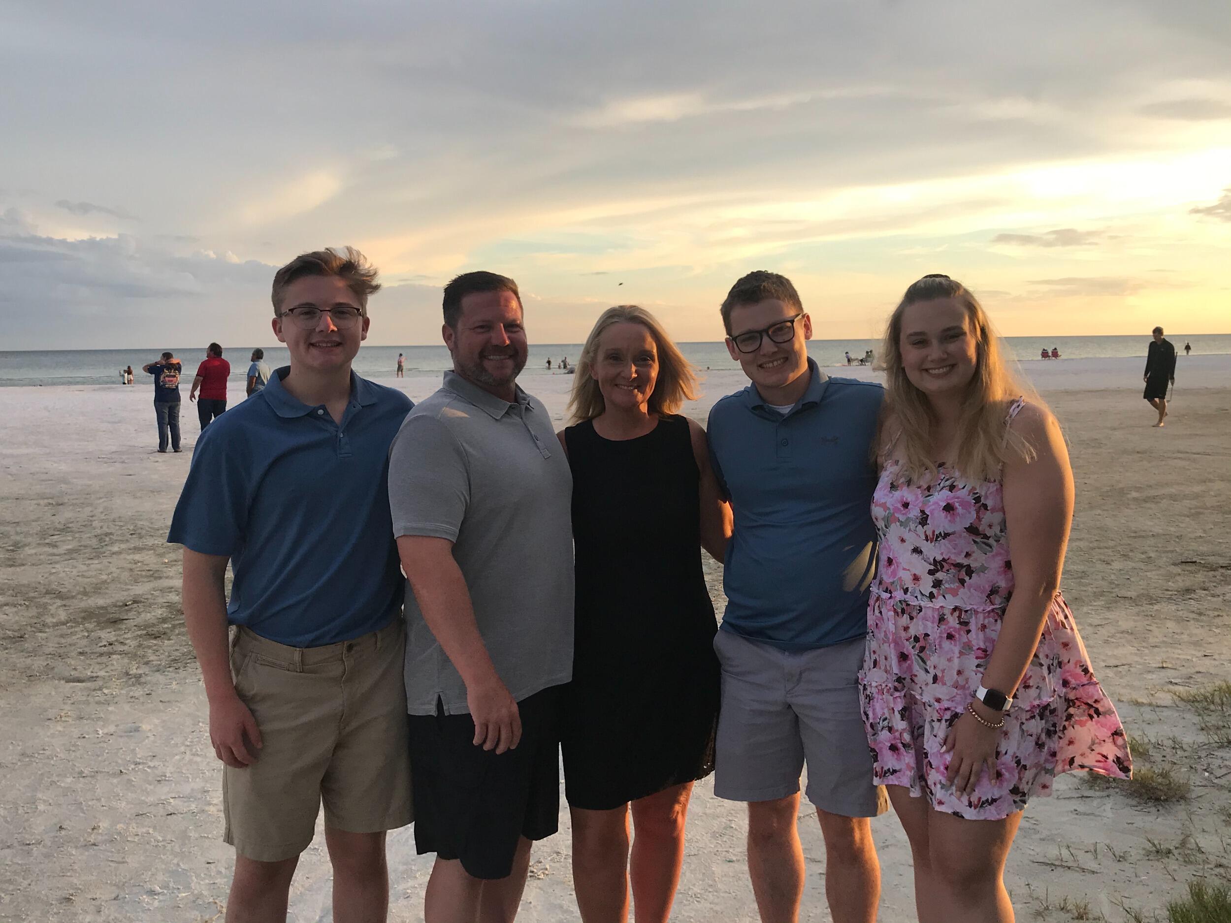 Dunham family vacation to Ft. Myers for Kara's birthday! 