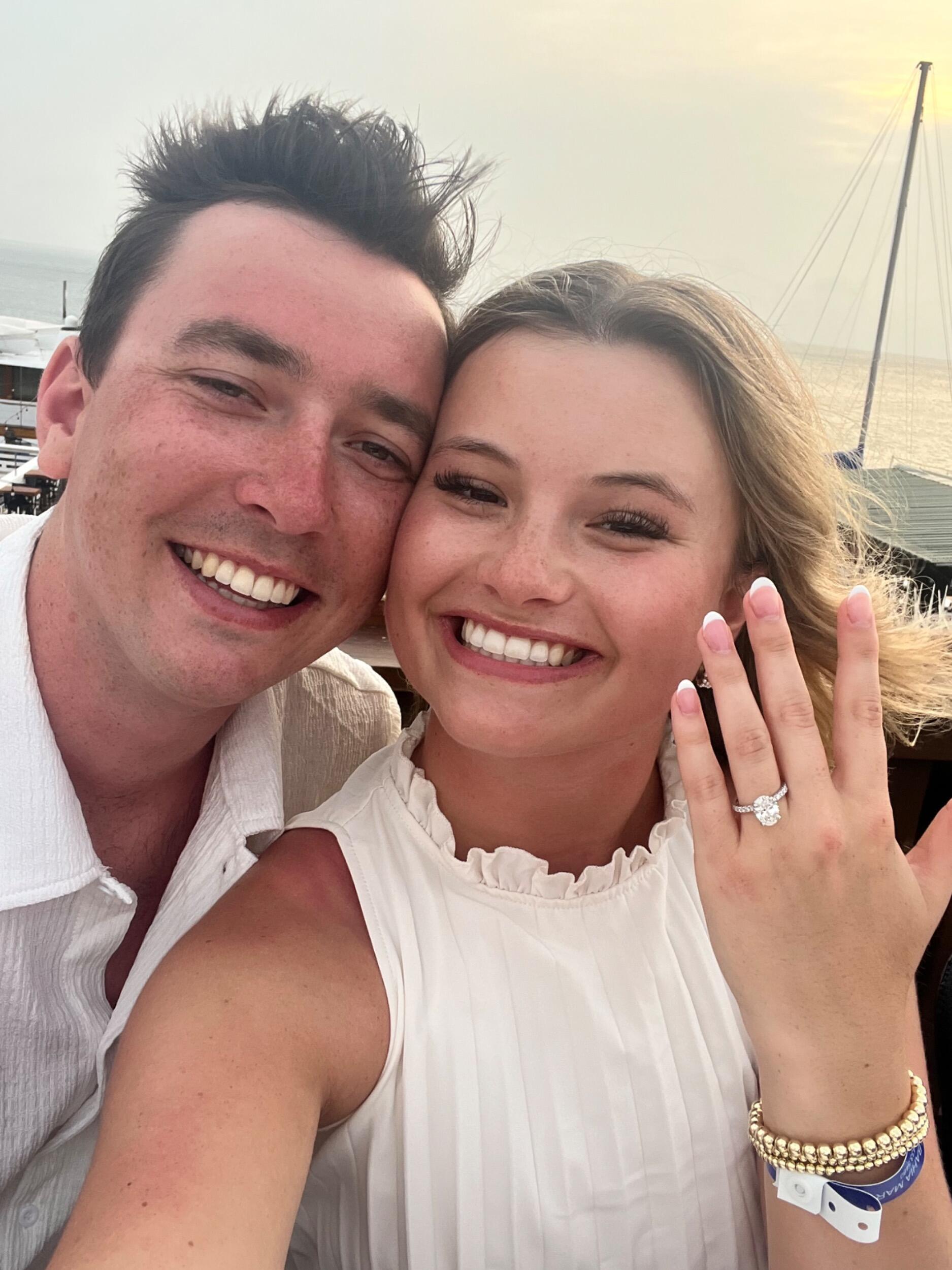 BEST DAY EVER.
Keaton proposed to Maddie at their favorite vacation spot -  South Padre Island, Texas. 