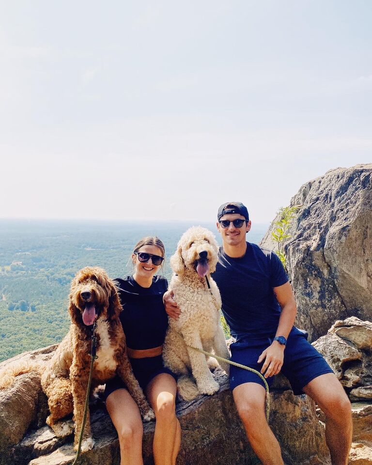 First family picture. Asher and Ruger are the best brothers!
📍Crowders Mountain 