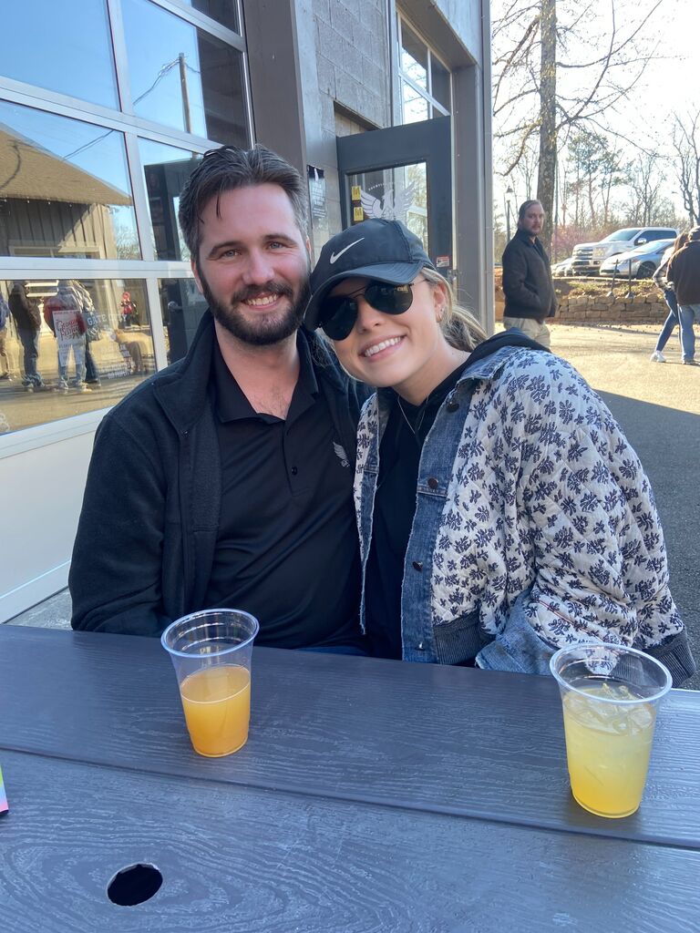We both started working at gate city in September of 2022. This brought us to our first date at Gate City!